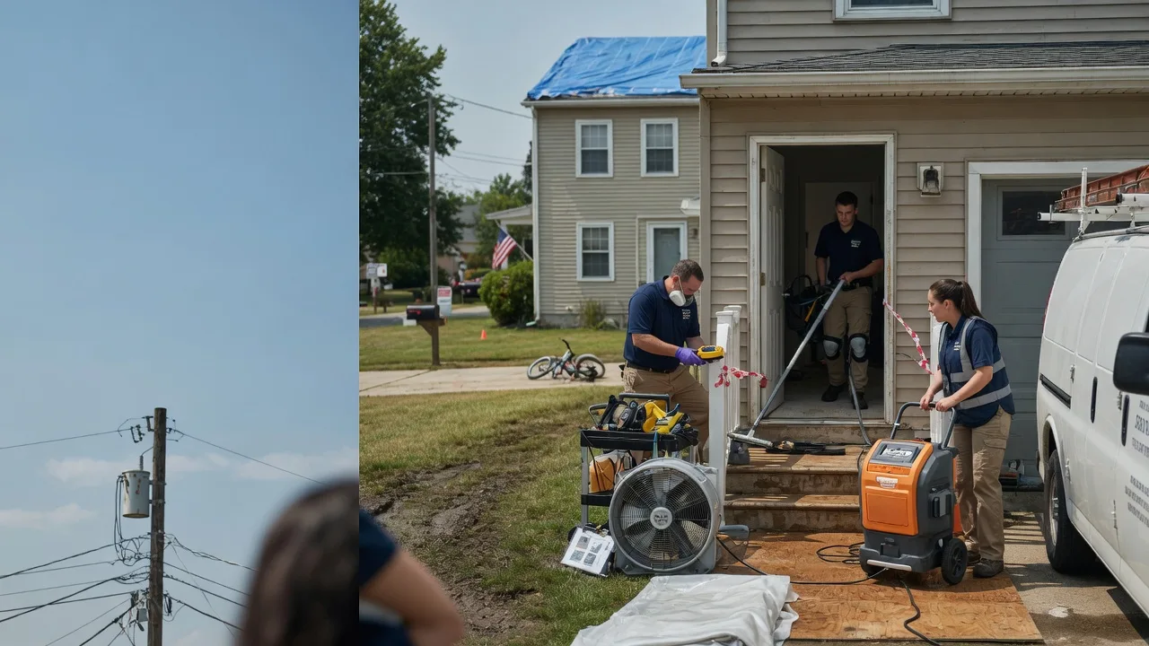 Water Damage Repair in Yerkes, KY near me